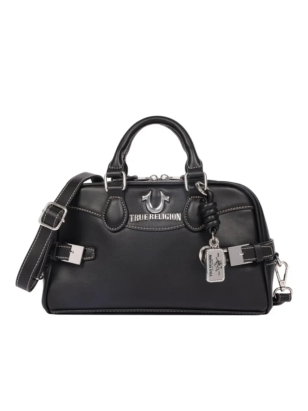 Bolso de Mano con asa superior y correa cruzada desmontable