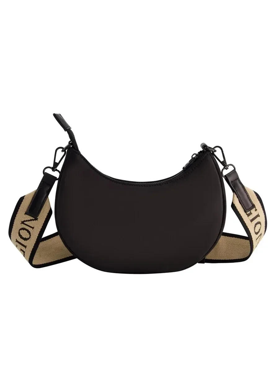 Mini Bolso Negro Hobo Crescent - imagen 3