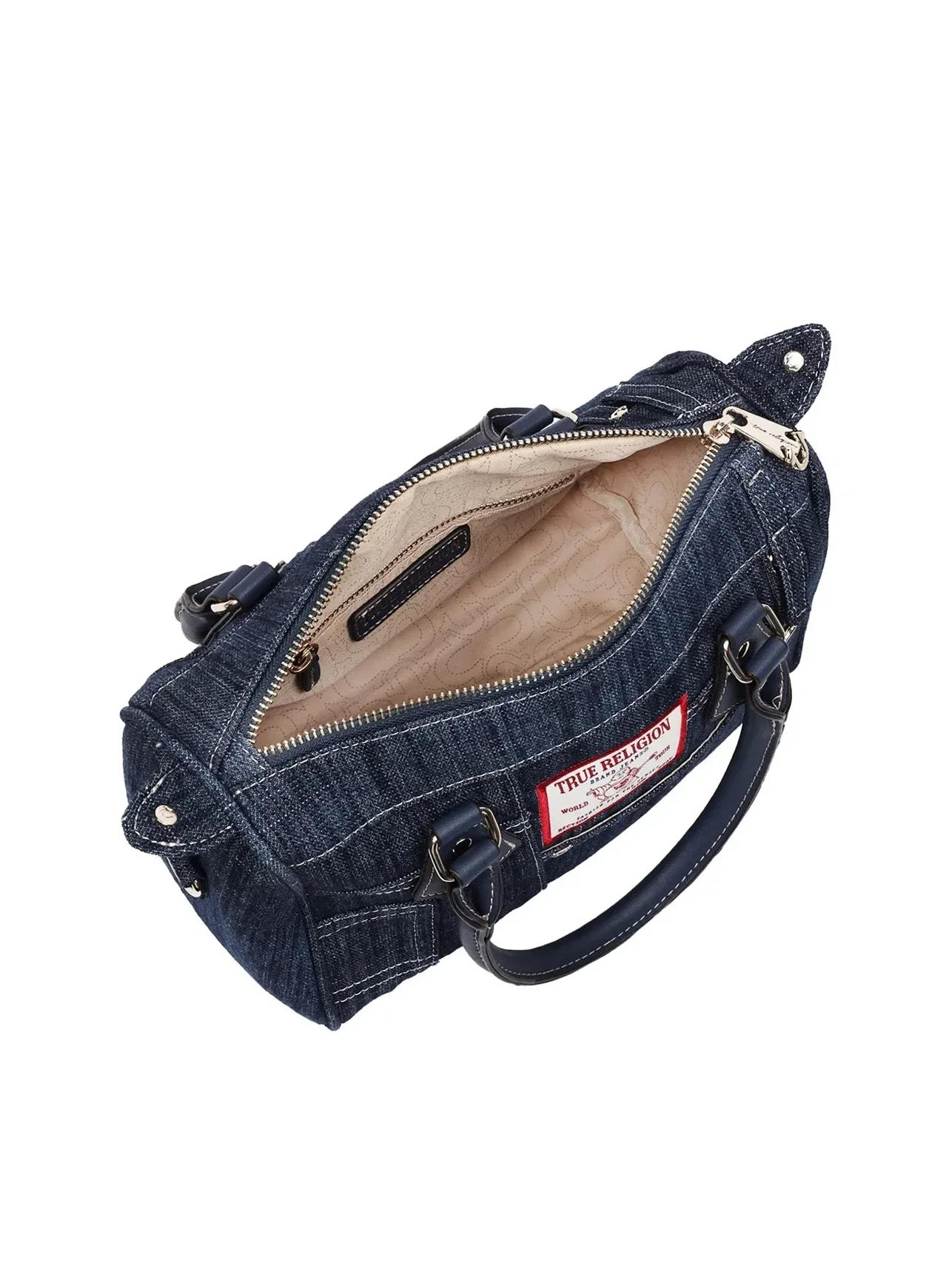 Bolso Bandolera en denim Heritage con correa cruzada - imagen 5