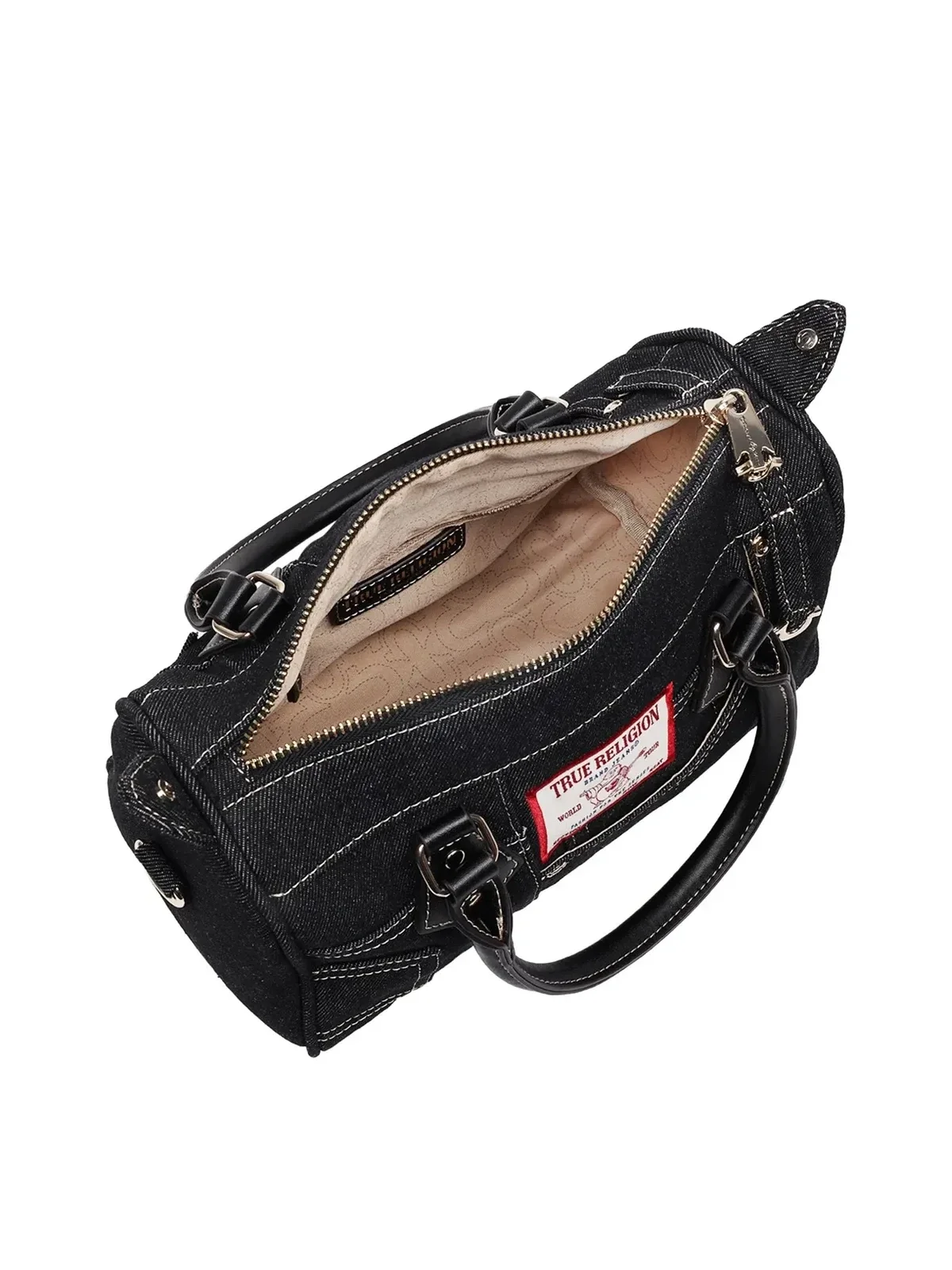 Bolso Bandolera en denim Heritage con correa cruzada - imagen 5