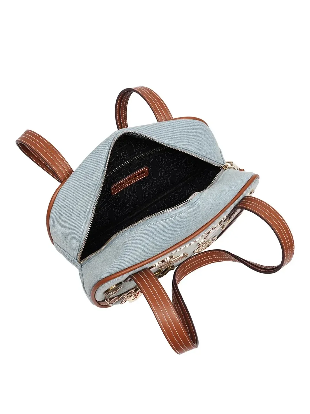 Bolso Bandolera en denim Arbor multi pin - imagen 7