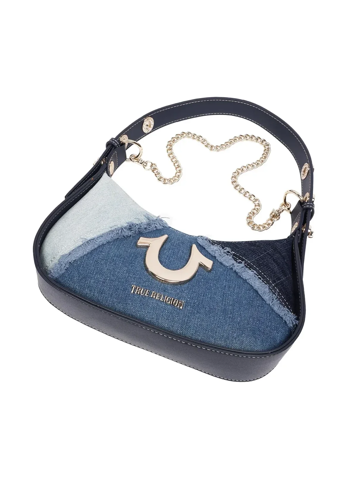 Bolso de Hombro en denim deshilachado - imagen 5
