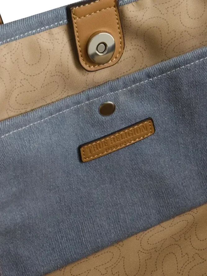Bolso Tote con herradura cosida - imagen 5