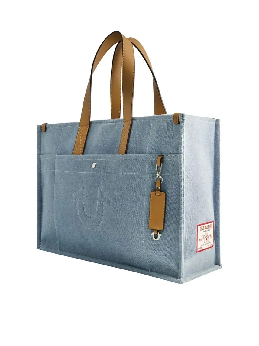 Bolso Tote con herradura cosida - imagen 2