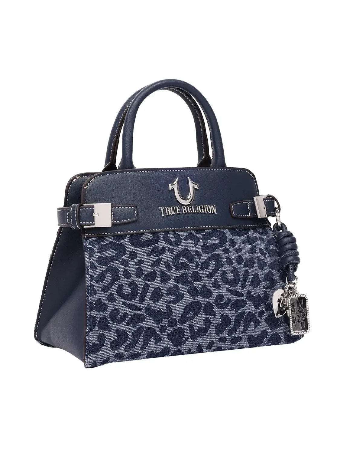 Bolso Bandolera en denim con correas - imagen 2
