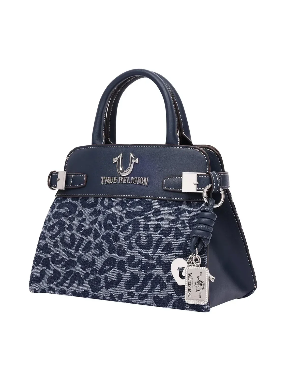 Bolso Bandolera en denim con correas - imagen 3