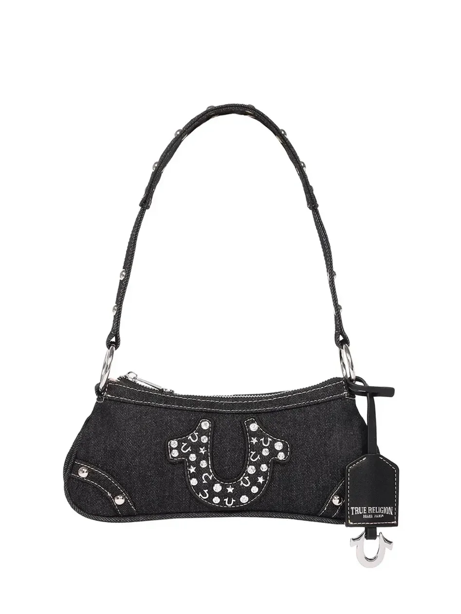 Bolso de hombro Horseshoe en denim