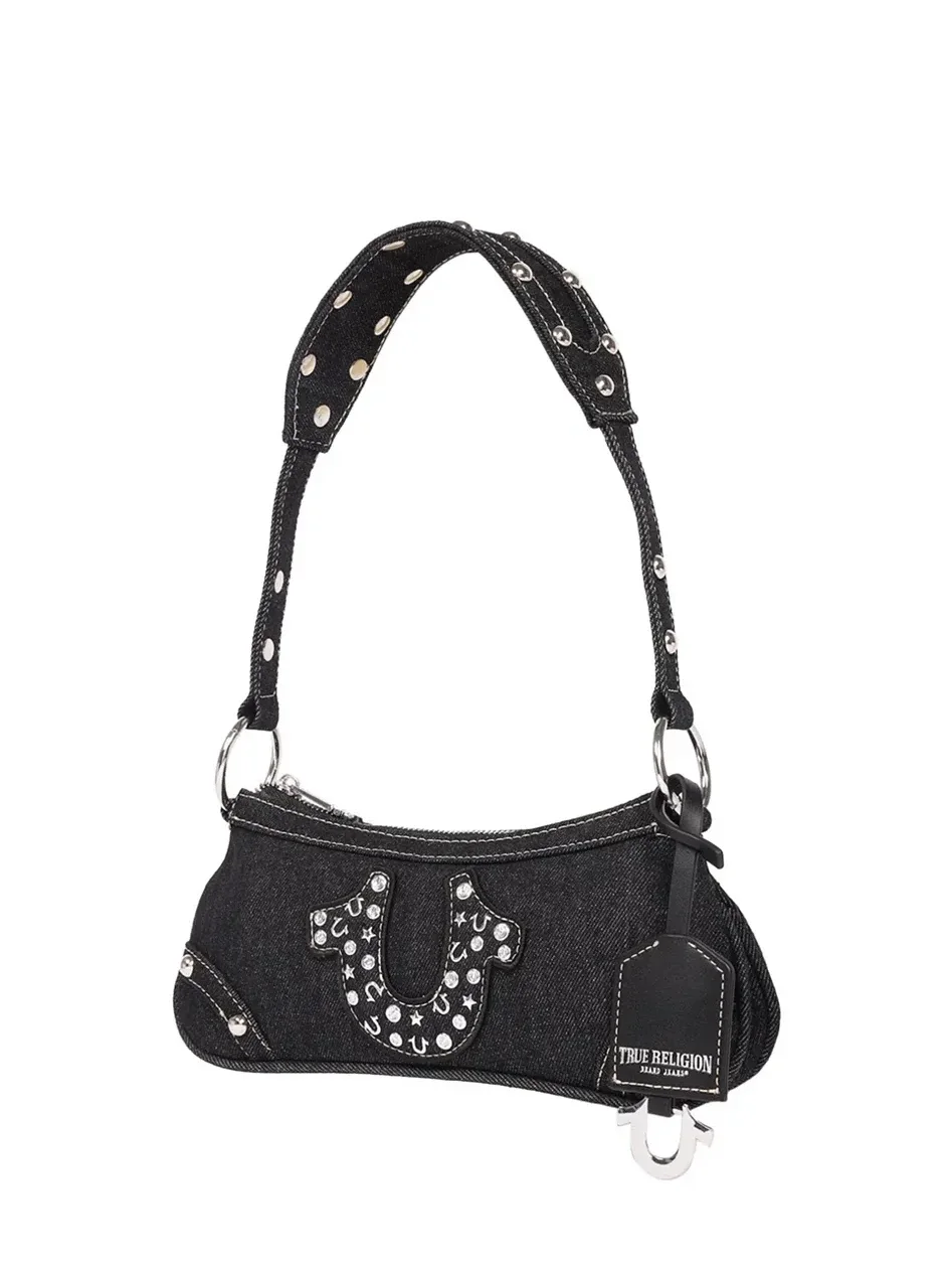 Bolso de hombro Horseshoe en denim