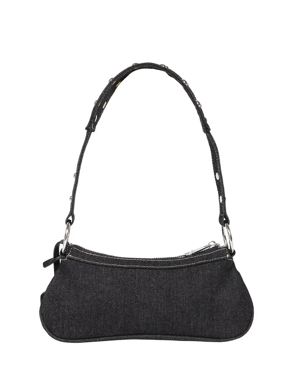 Bolso de hombro Horseshoe en denim - imagen 4