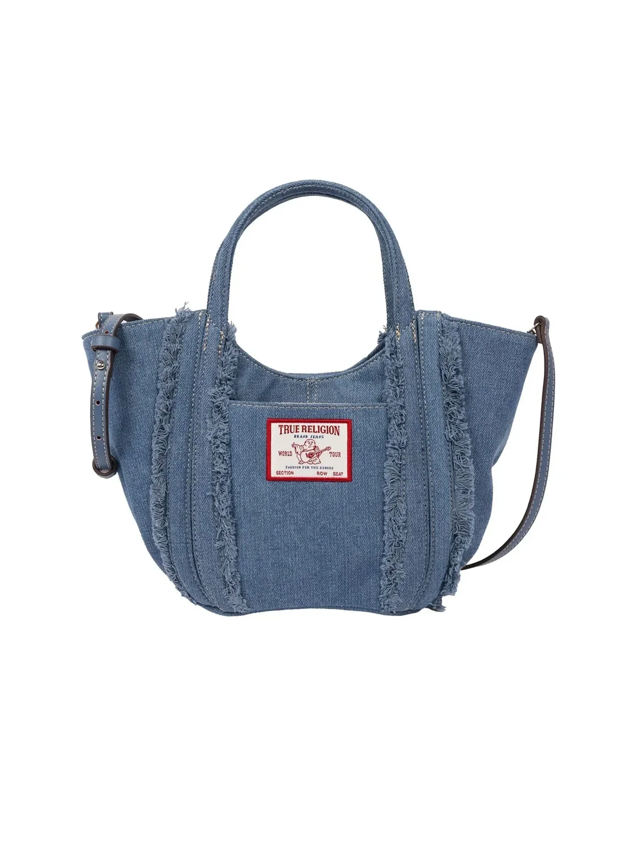 Bolso tote mediano deshilachado Atlas