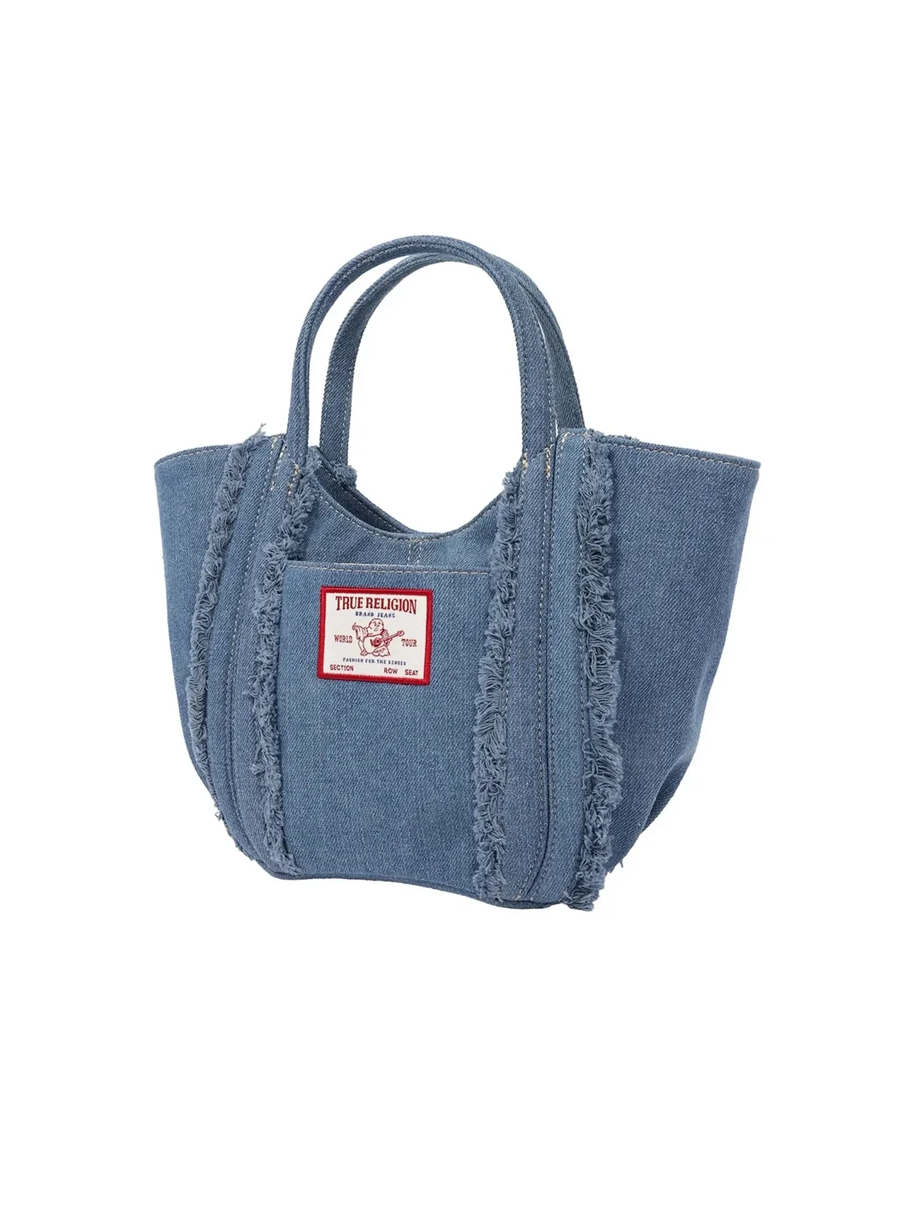 Bolso tote mediano deshilachado Atlas - imagen 3