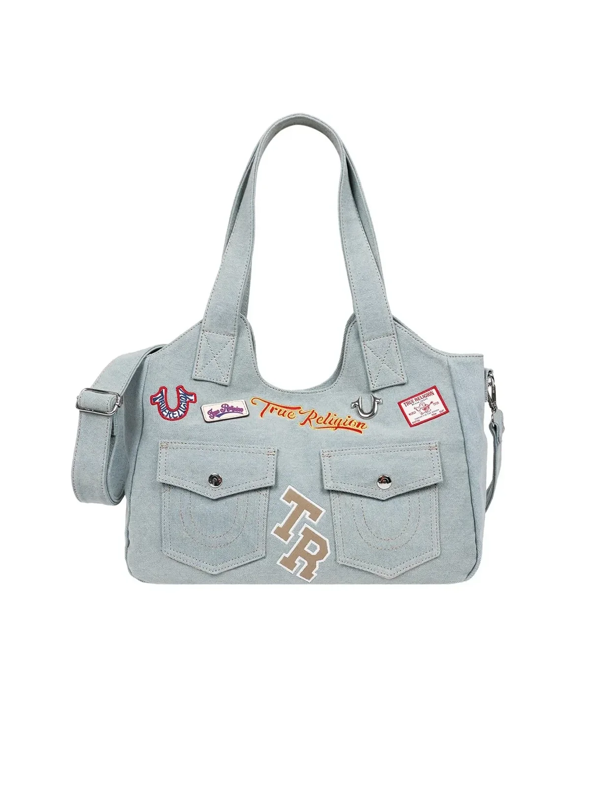 Bolso Tote suave Agusto multi parche