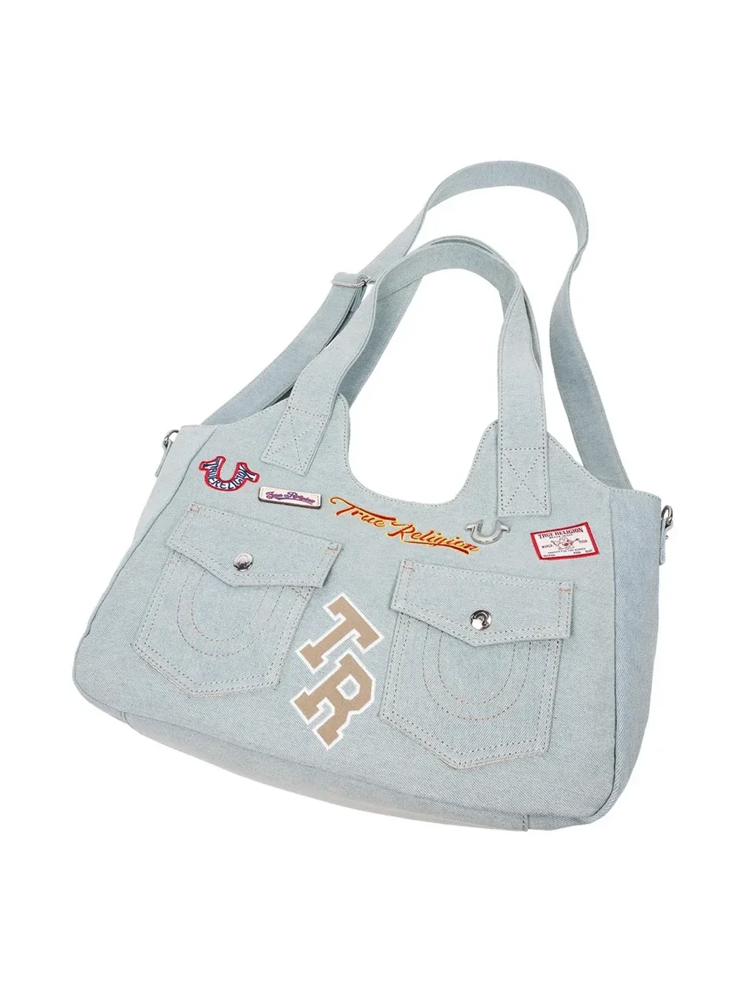 Bolso Tote suave Agusto multi parche - imagen 6