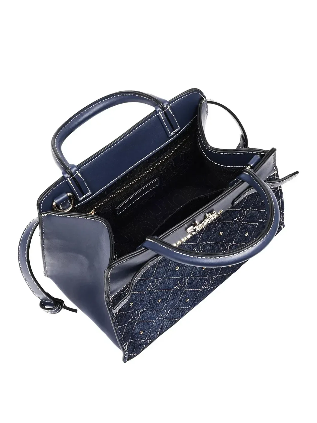 Bolso Tote en denim con tachuelas - imagen 6