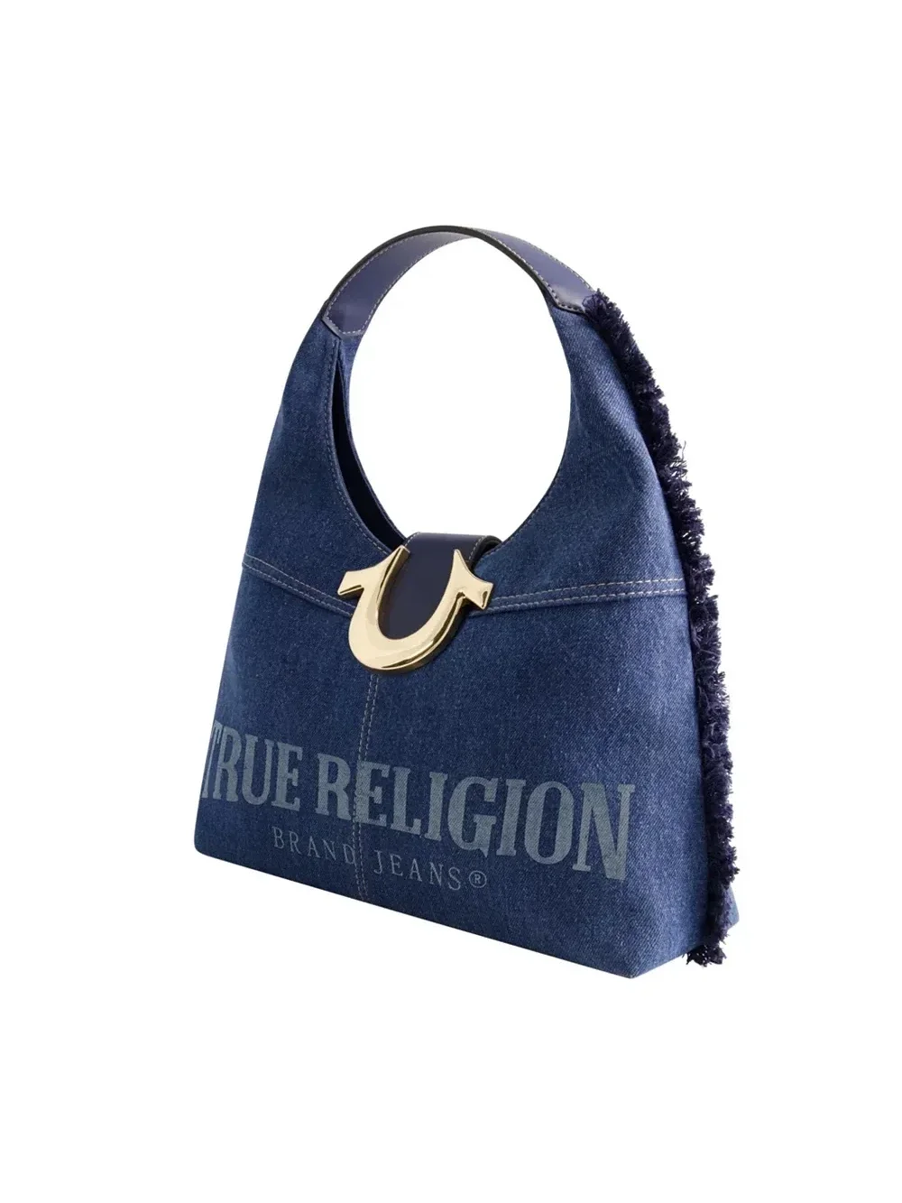 Bolso Hobo de mezclilla deshilachada - imagen 2