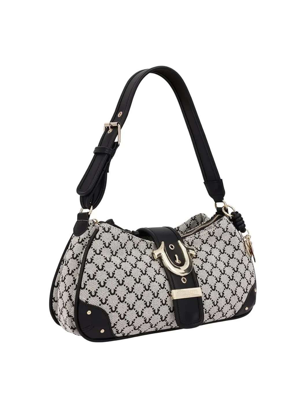 Bolso bandolera en denim con múltiples correas - imagen 2