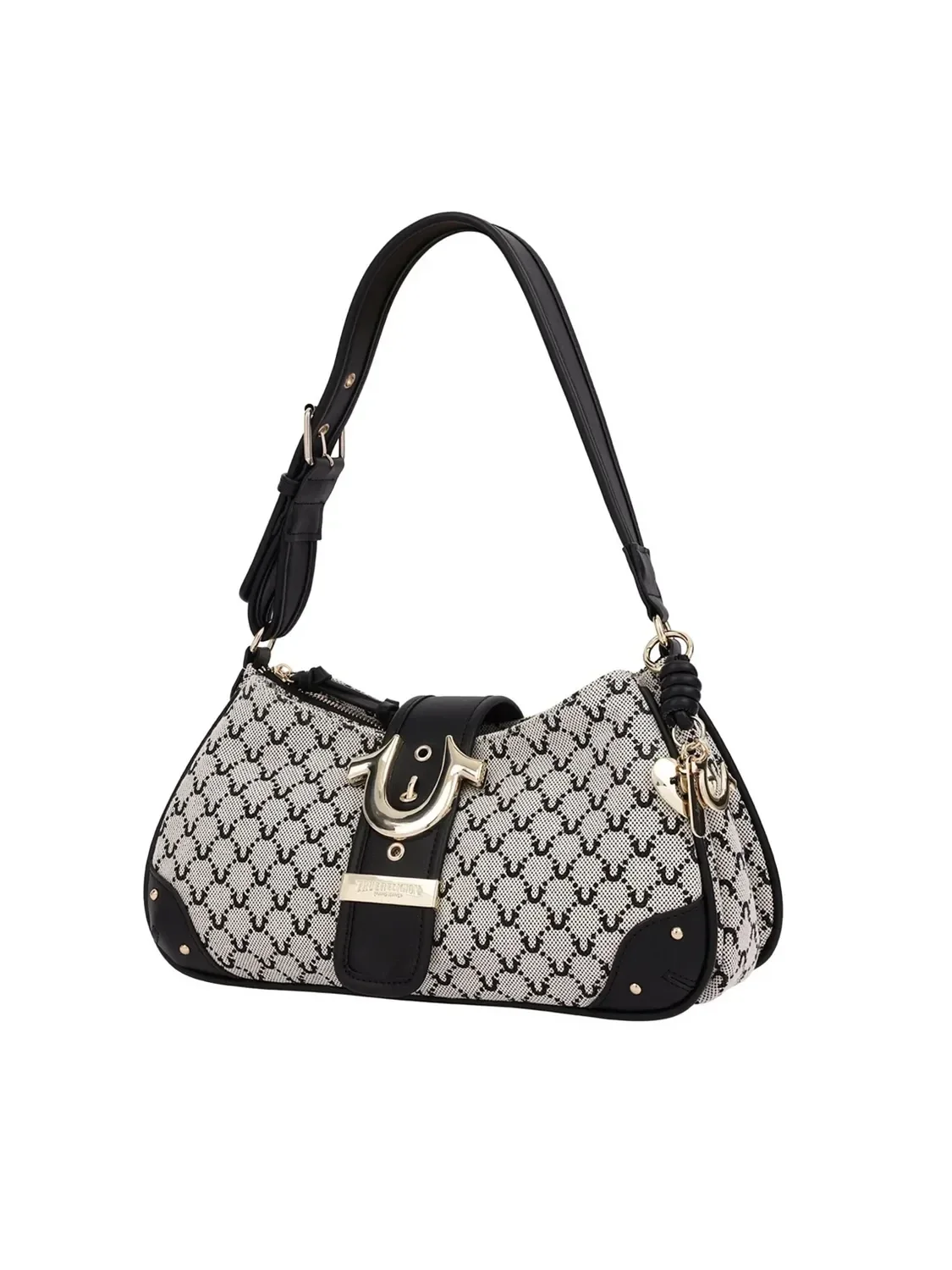 Bolso bandolera en denim con múltiples correas - imagen 3