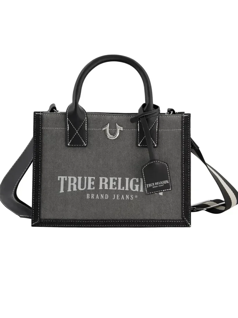 Bolso Tote en denim Modern Edge