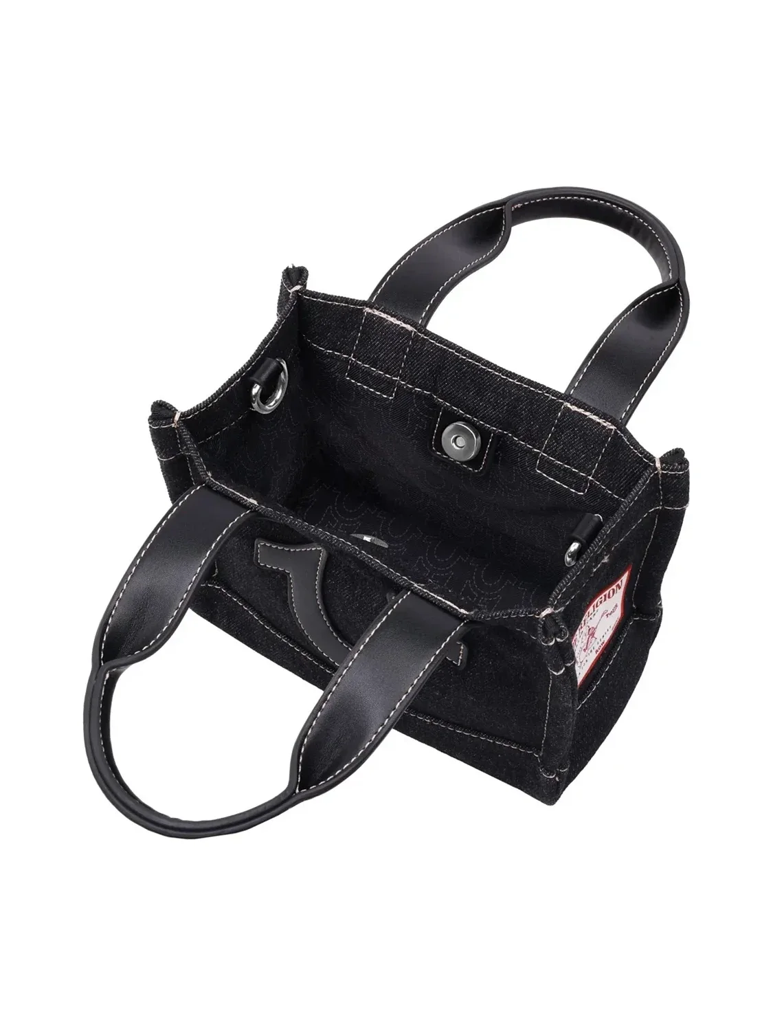 Mini bolso en denim - imagen 8