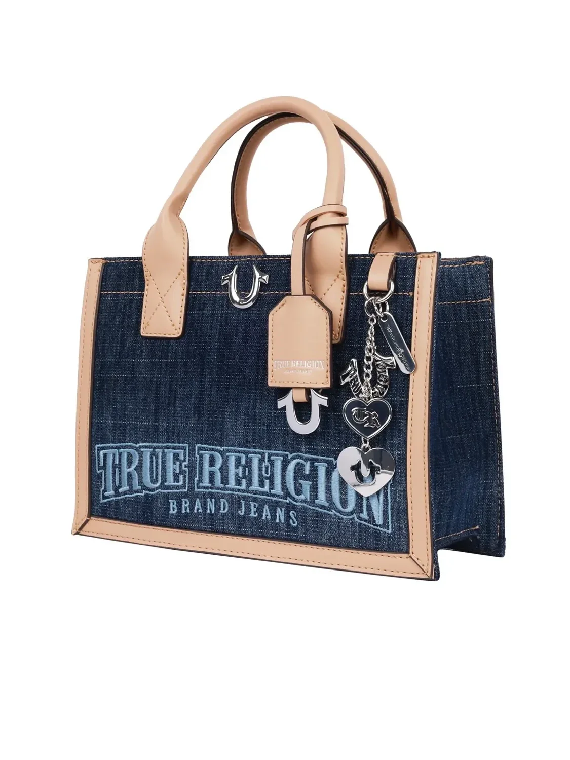 Bolso Tote en denim con logo Bombe - imagen 5