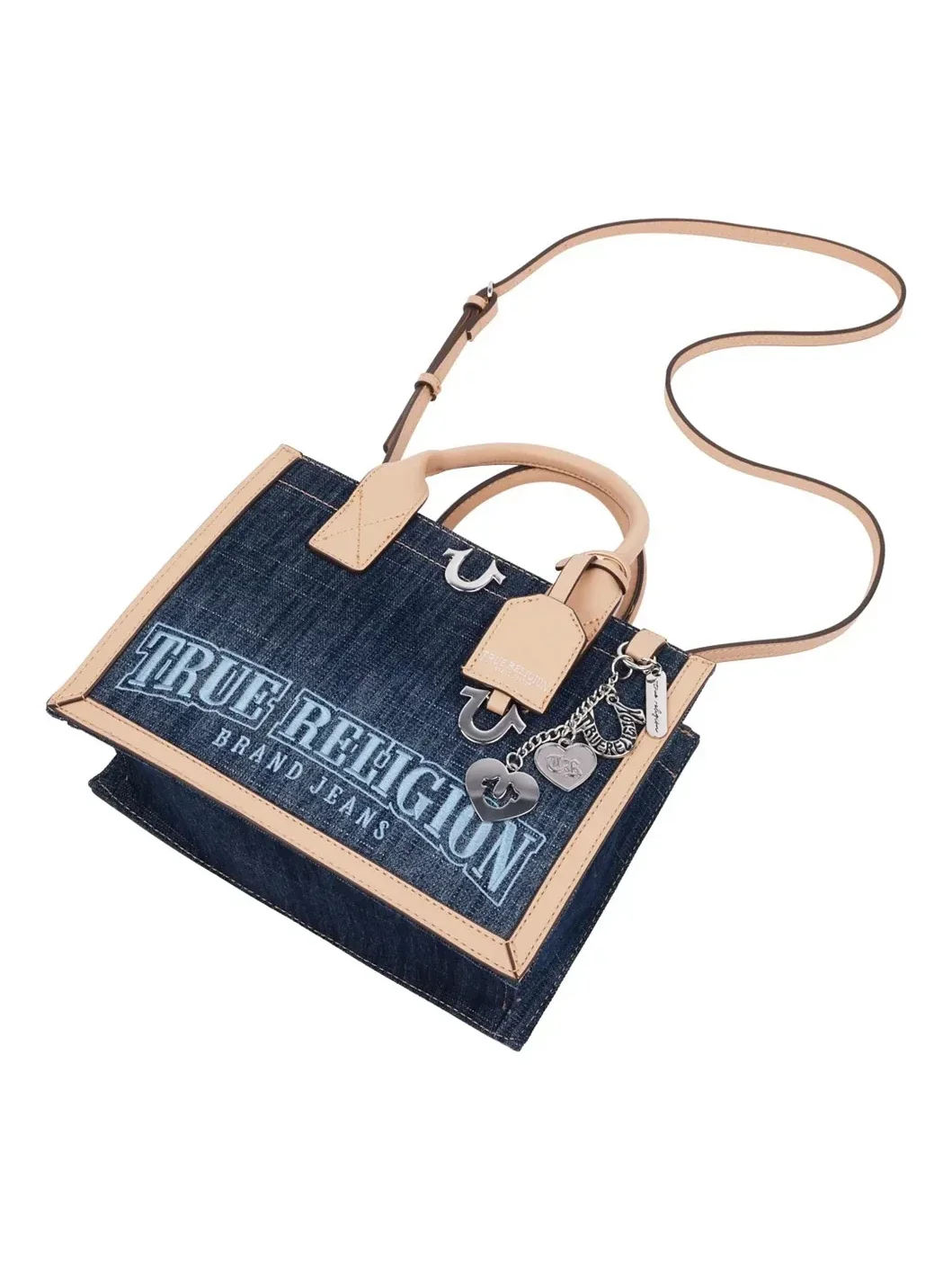 Bolso Tote en denim con logo Bombe - imagen 8