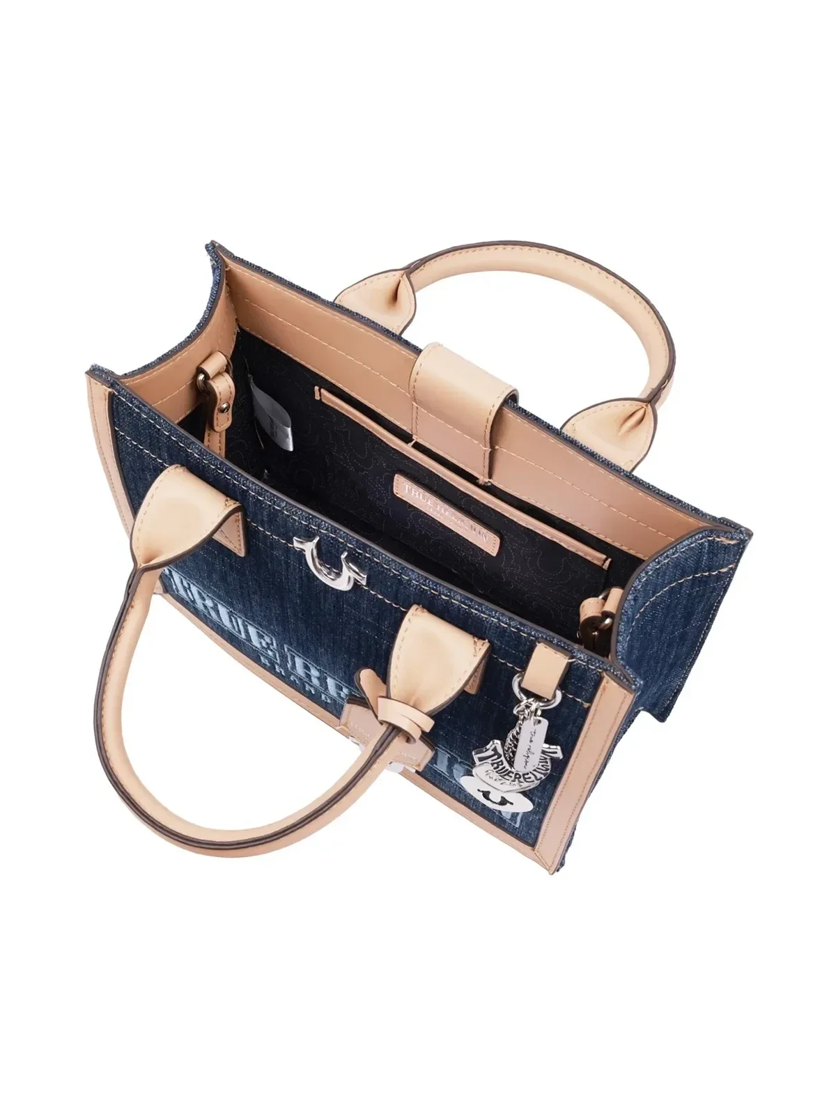 Bolso Tote en denim con logo Bombe - imagen 9