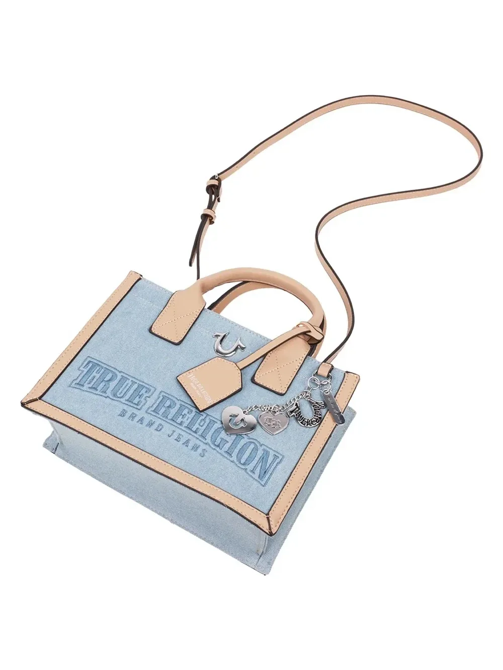Bolso Tote en denim con logo Bombe - imagen 5