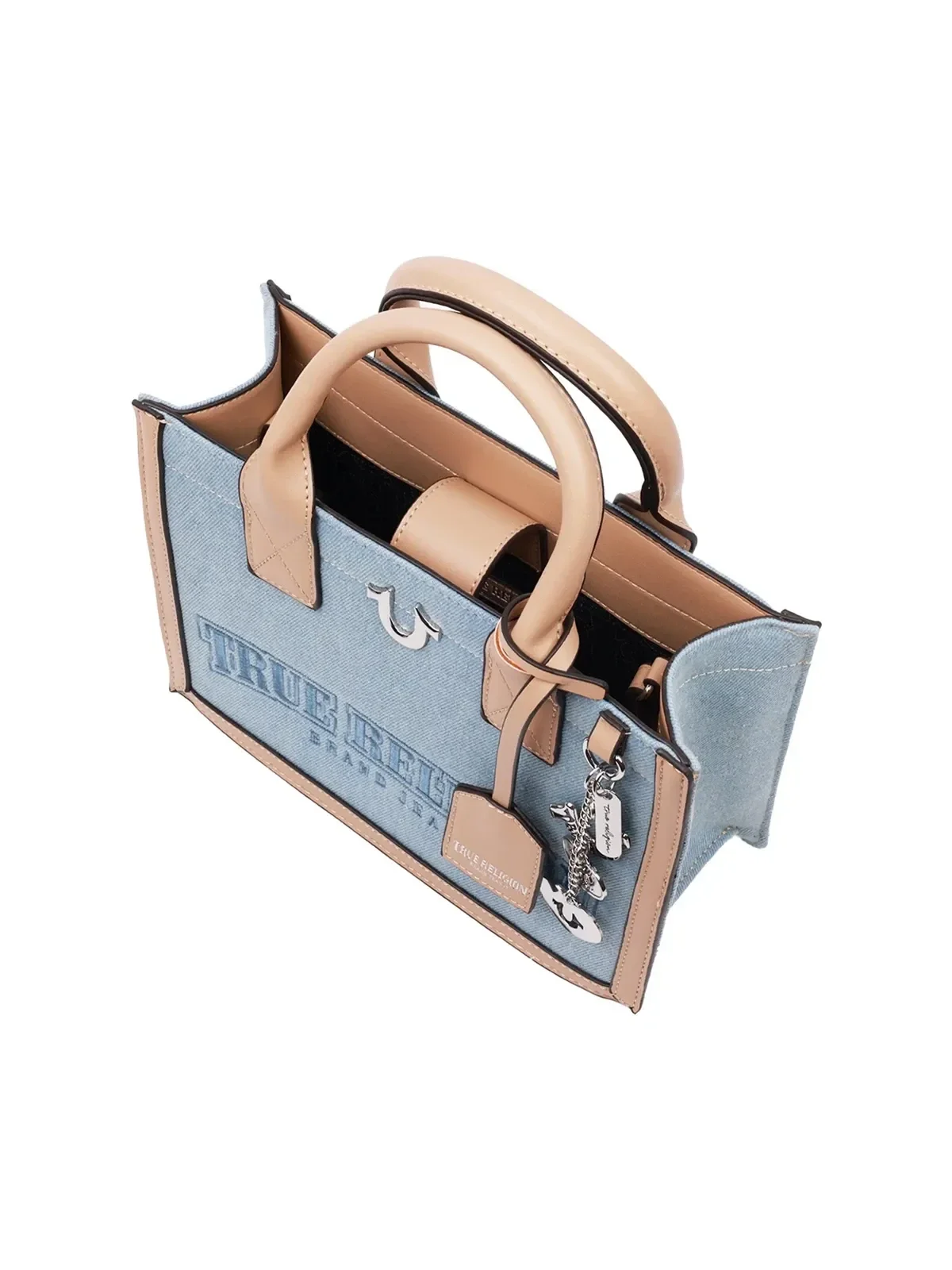 Bolso Tote en denim con logo Bombe - imagen 6