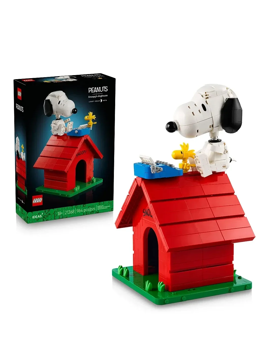 Set de Construccion Peanuts La Casita de Snoopy