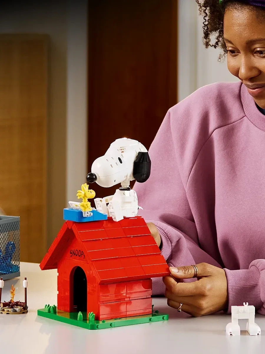 Set de Construccion Peanuts La Casita de Snoopy - imagen 6