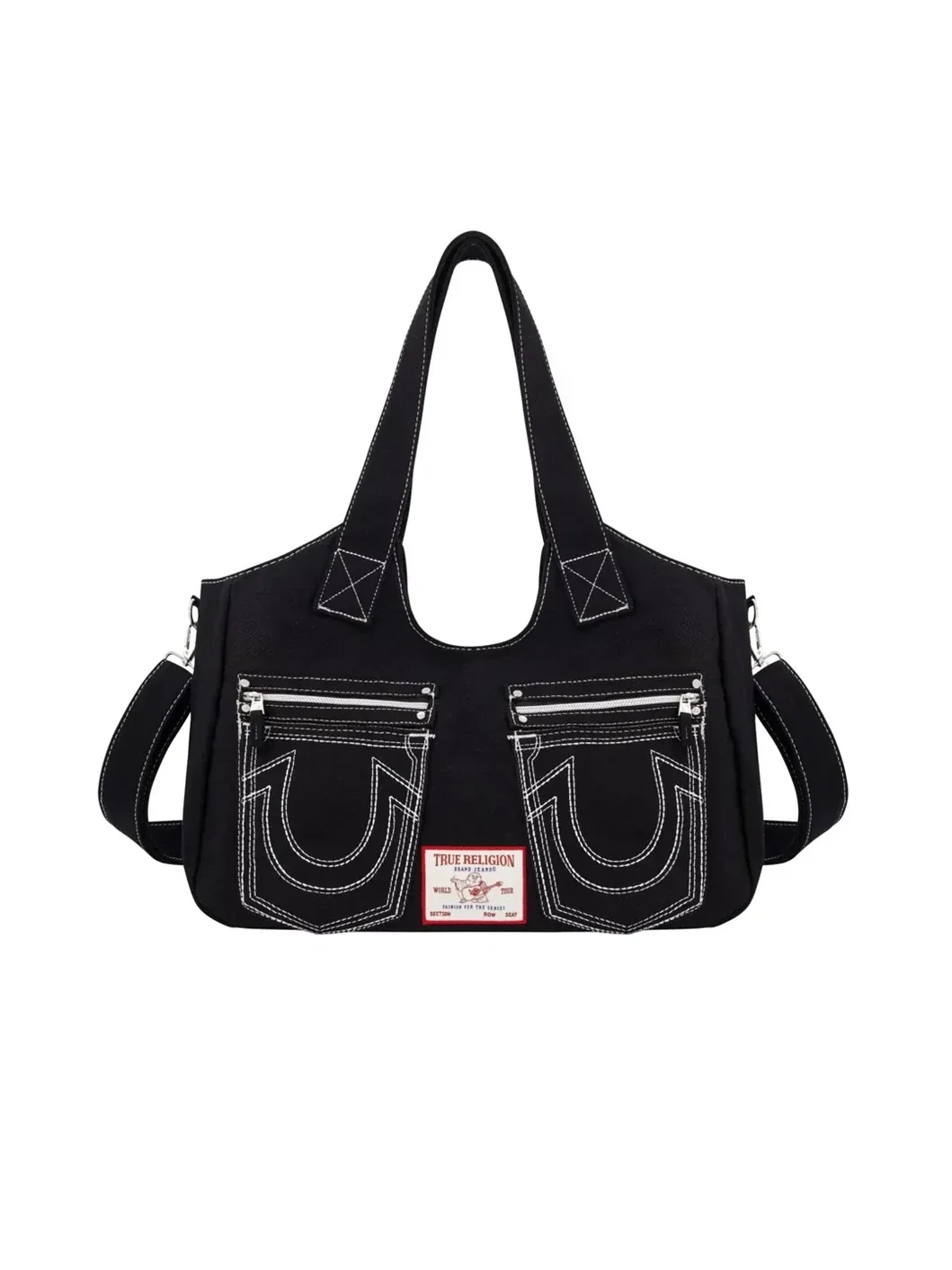 Bolso Satchel Horseshoe Stitch - imagen 1
