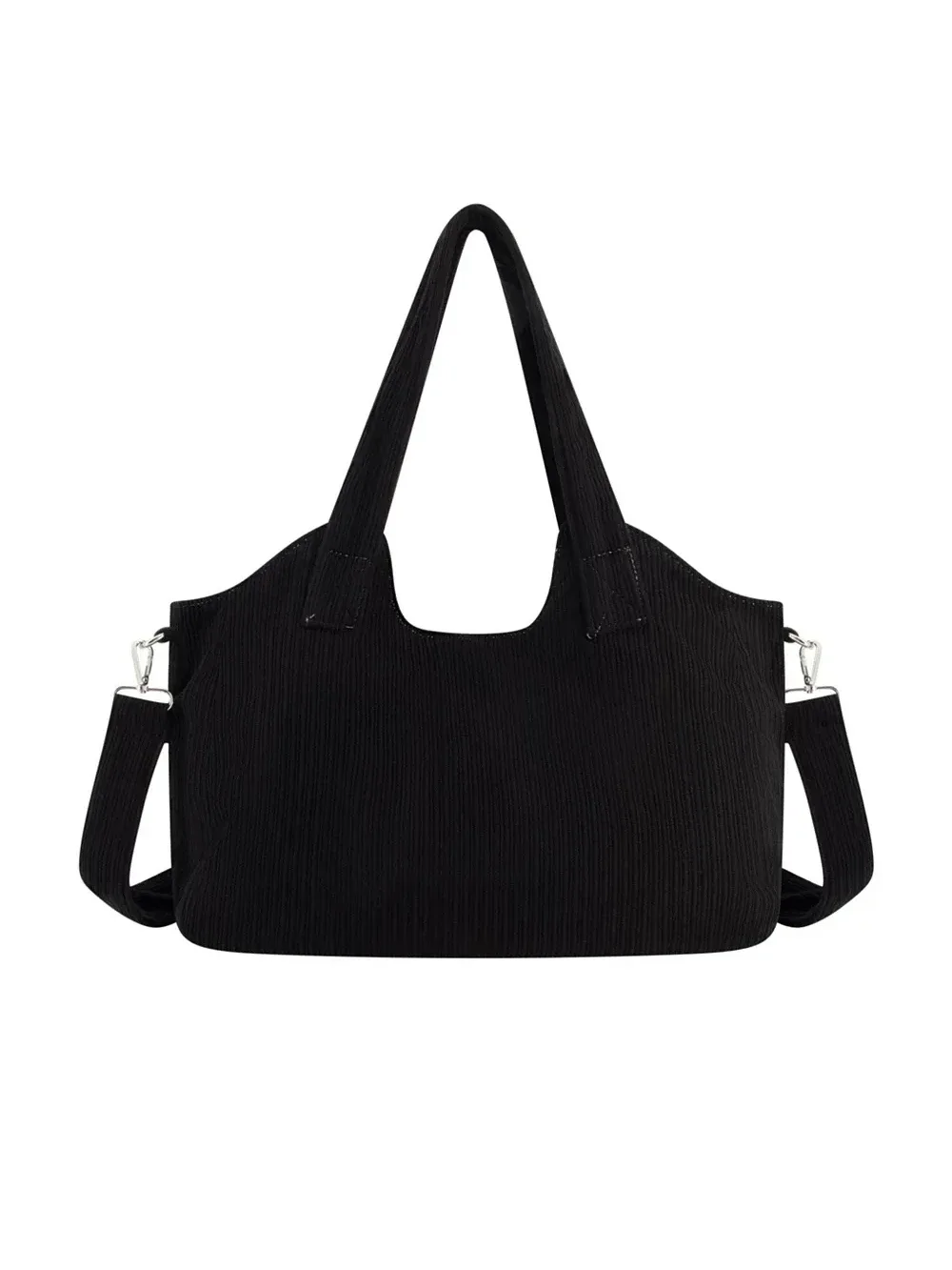 Bolso Satchel Horseshoe Stitch en Pana - imagen 4