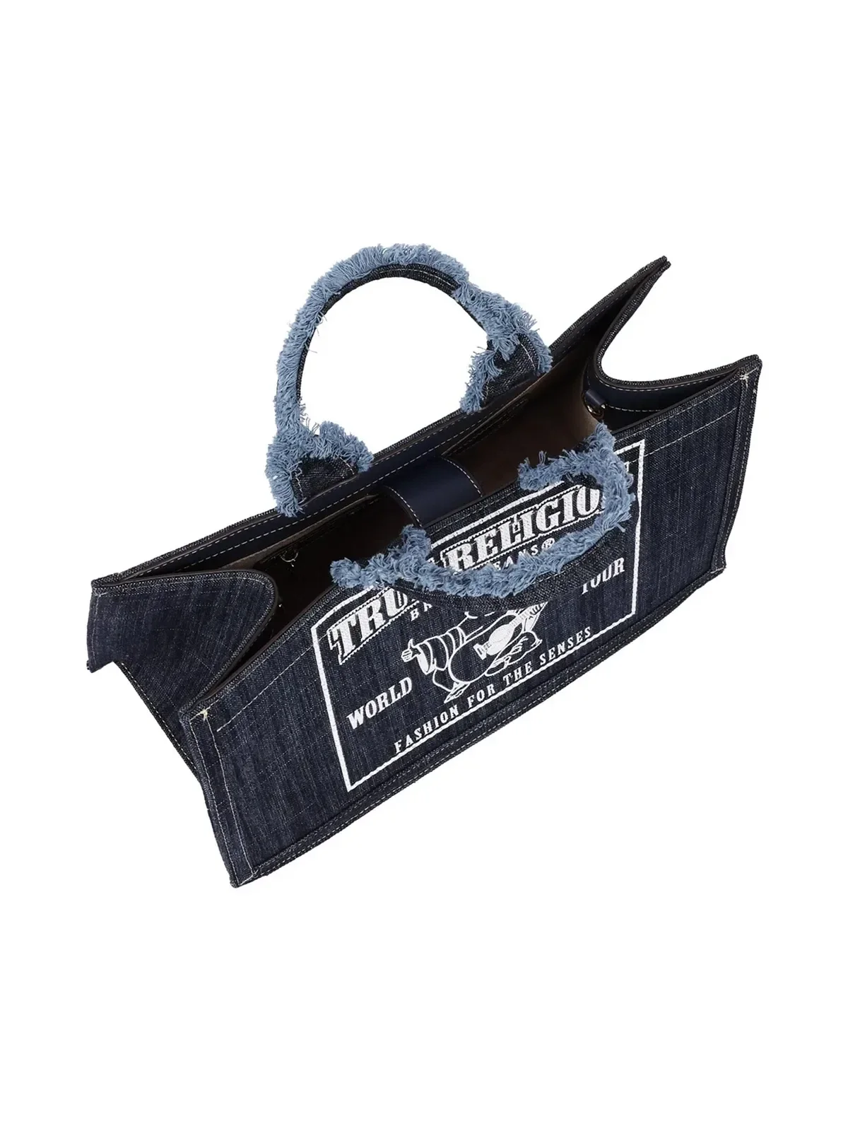 Bolso de Hombro Bling Buddha East West en Denim - imagen 4