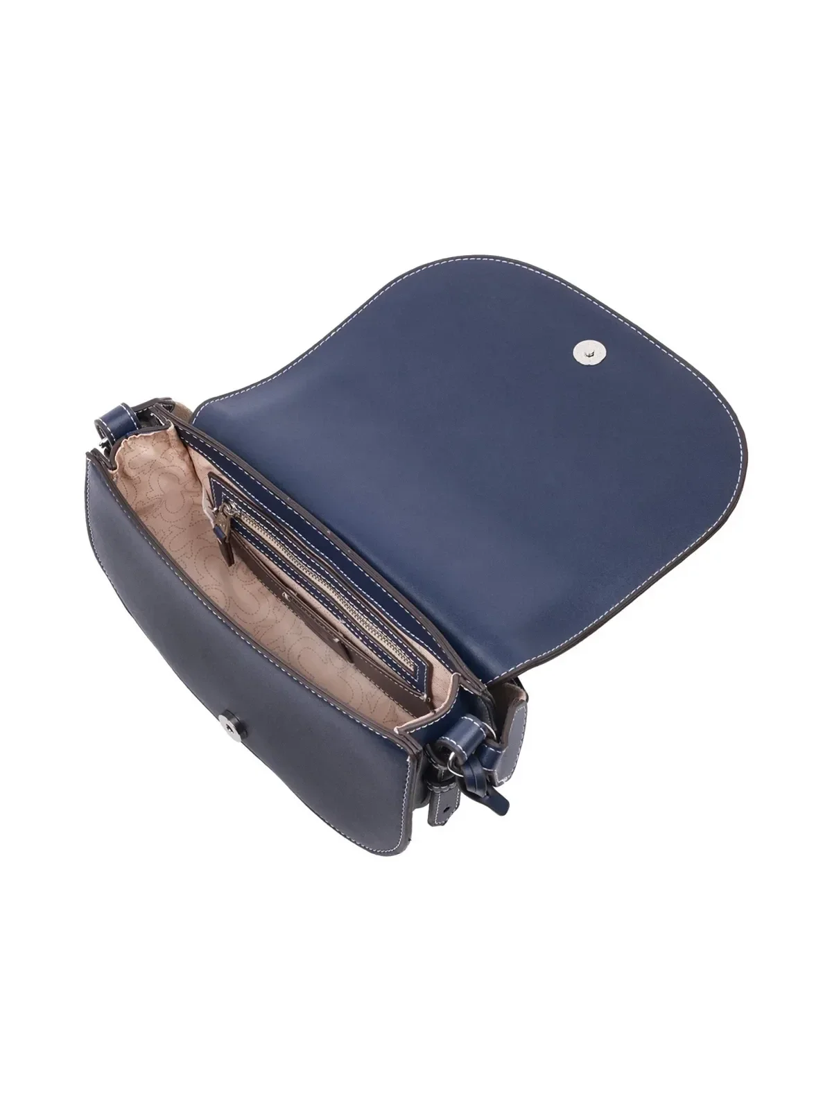 Bolso Bandolera Logo Saddle en Denim - imagen 7
