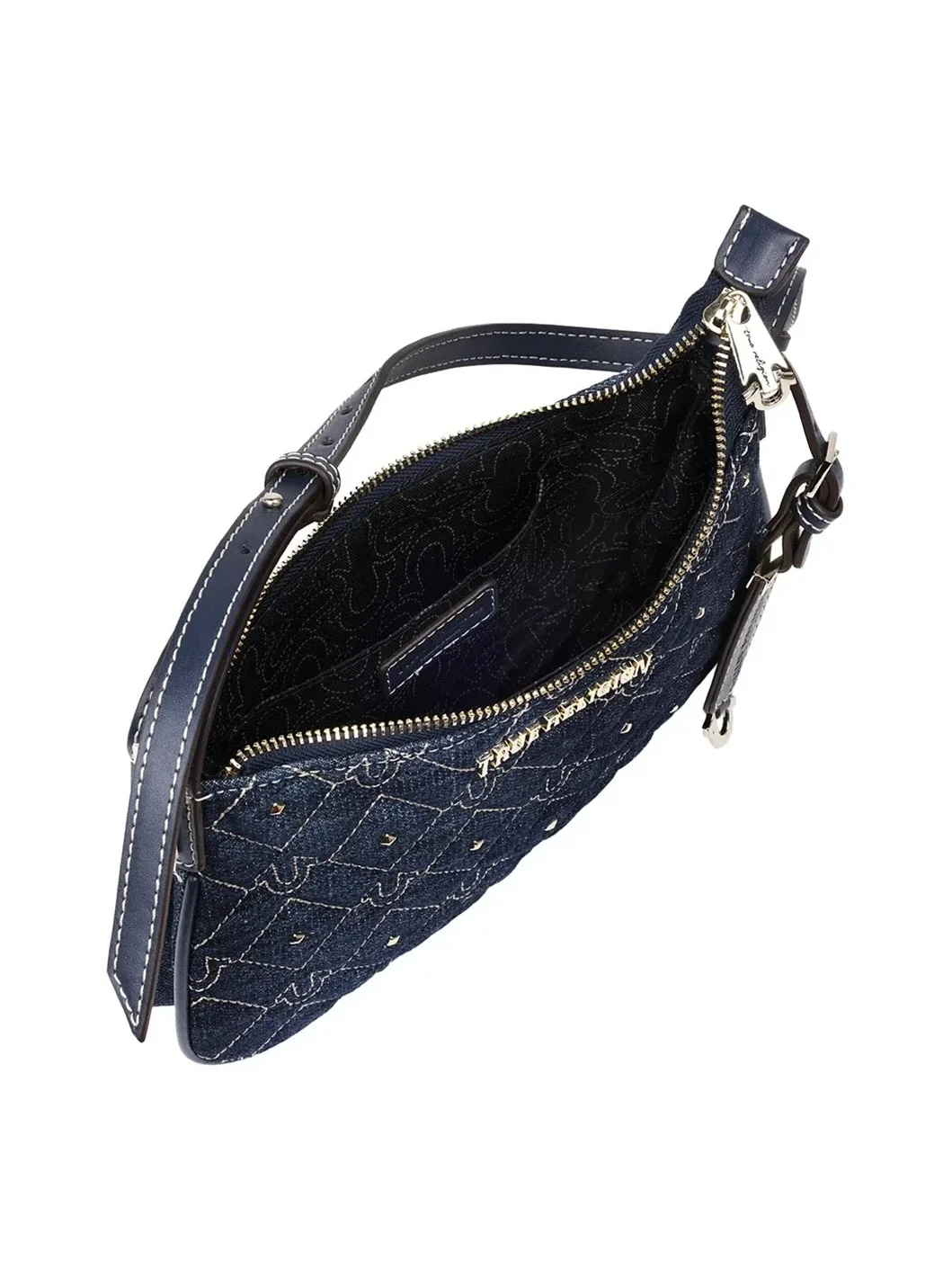Bolso de Hombro con Tachuelas en Denim - imagen 6