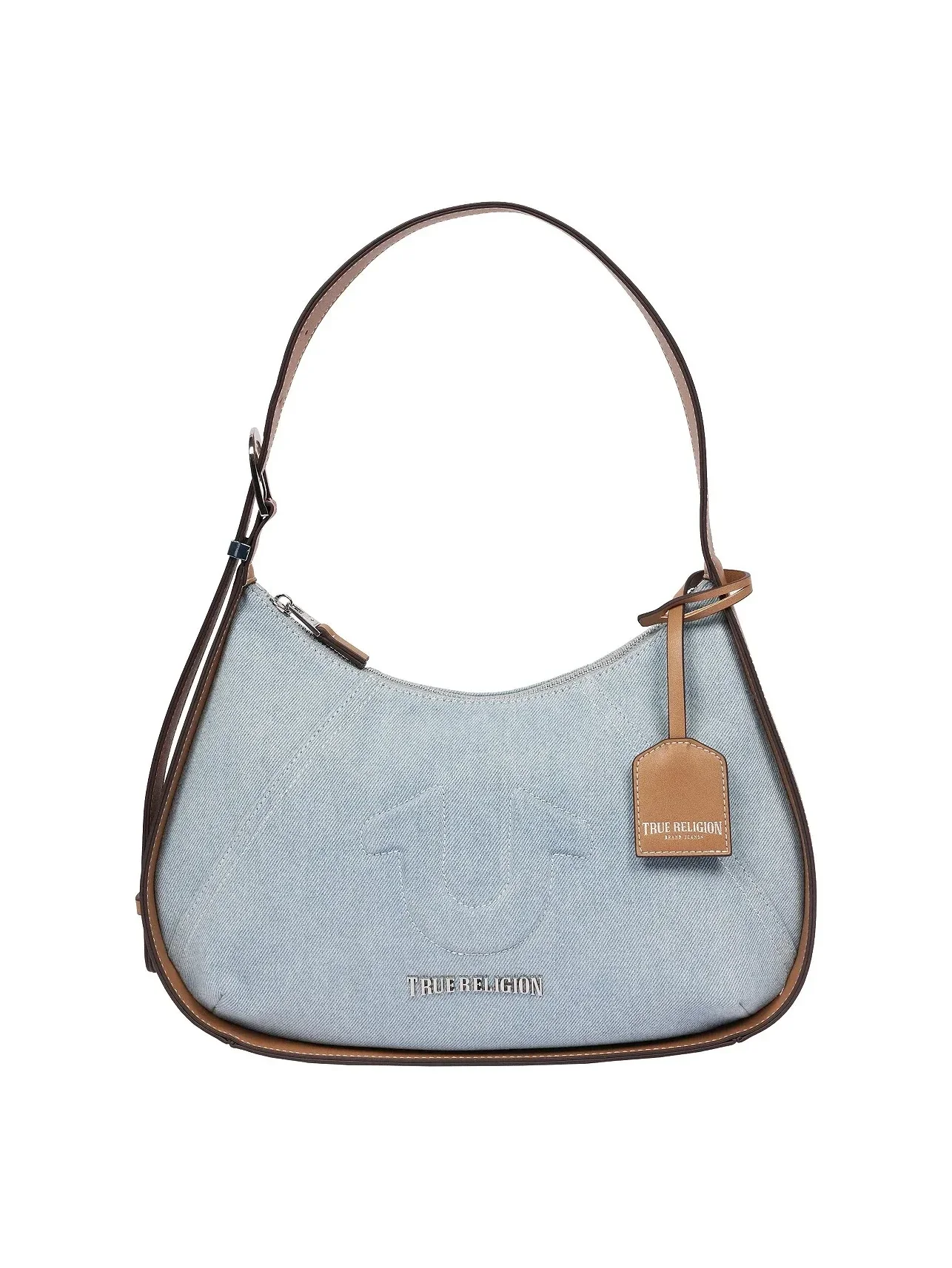 Bolso Hobo Raised Horseshoe en Denim