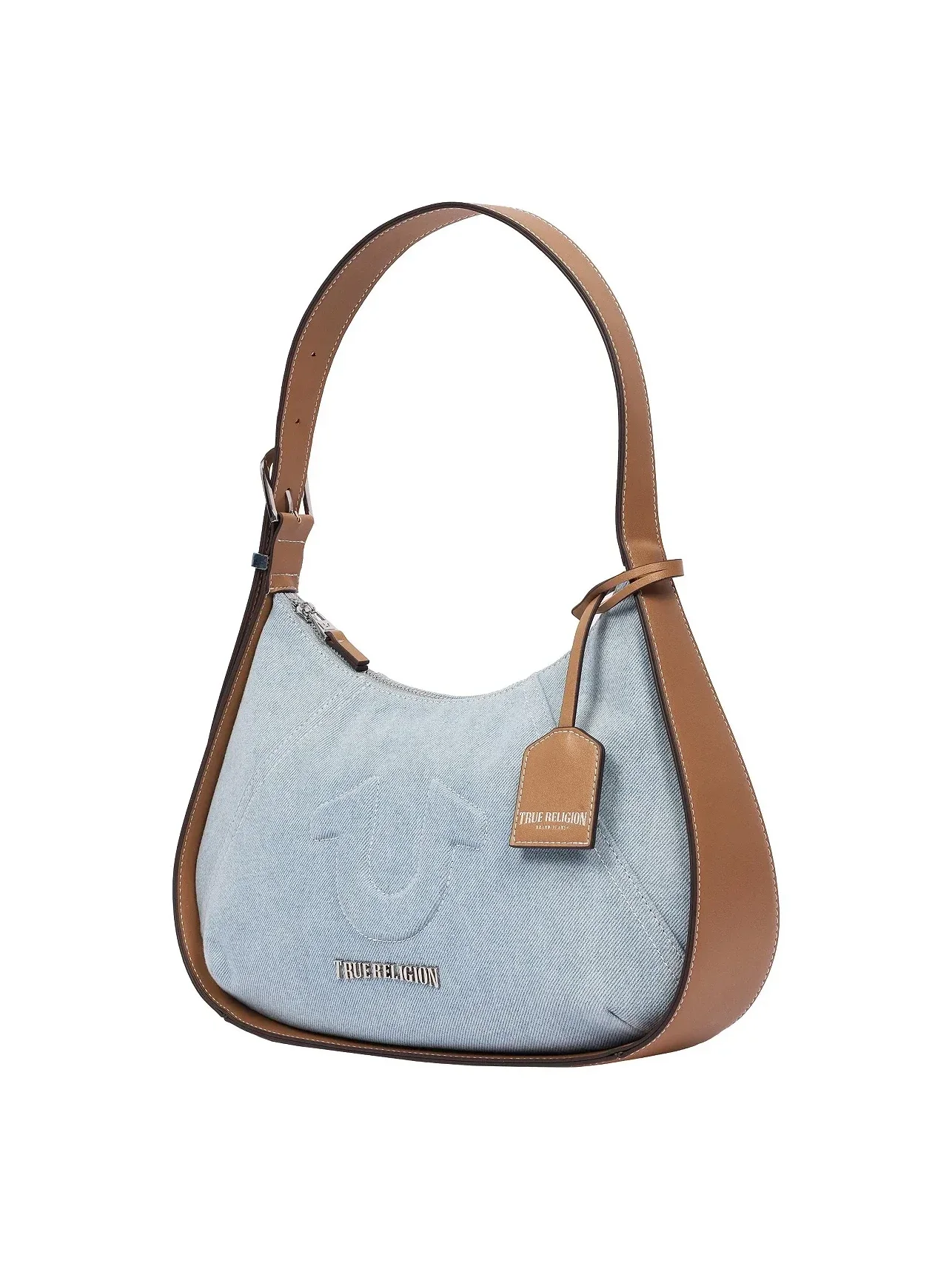 Bolso Hobo Raised Horseshoe en Denim - imagen 3