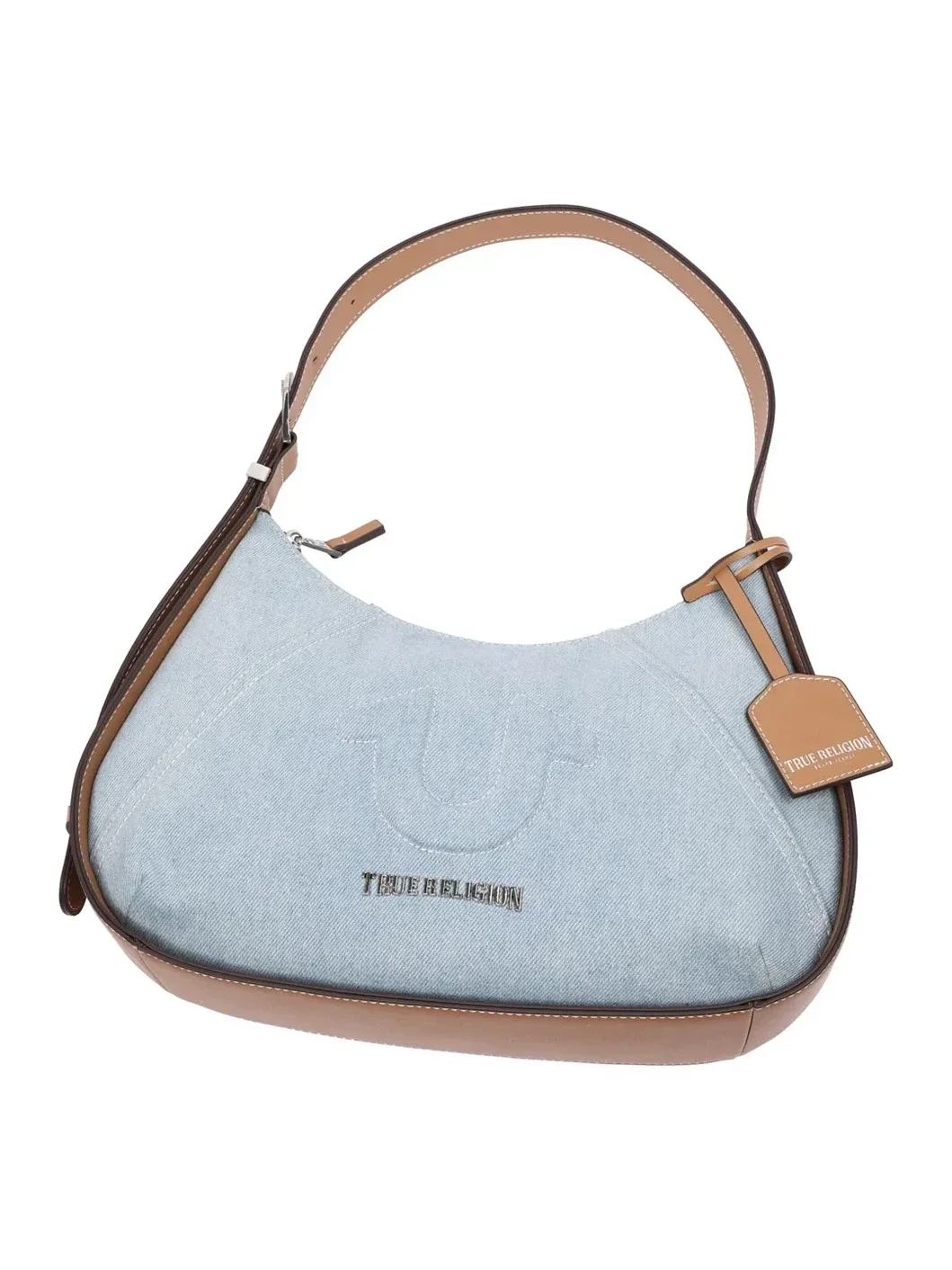 Bolso Hobo Raised Horseshoe en Denim - imagen 4