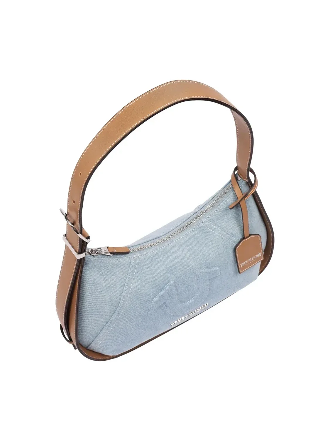 Bolso Hobo Raised Horseshoe en Denim - imagen 5