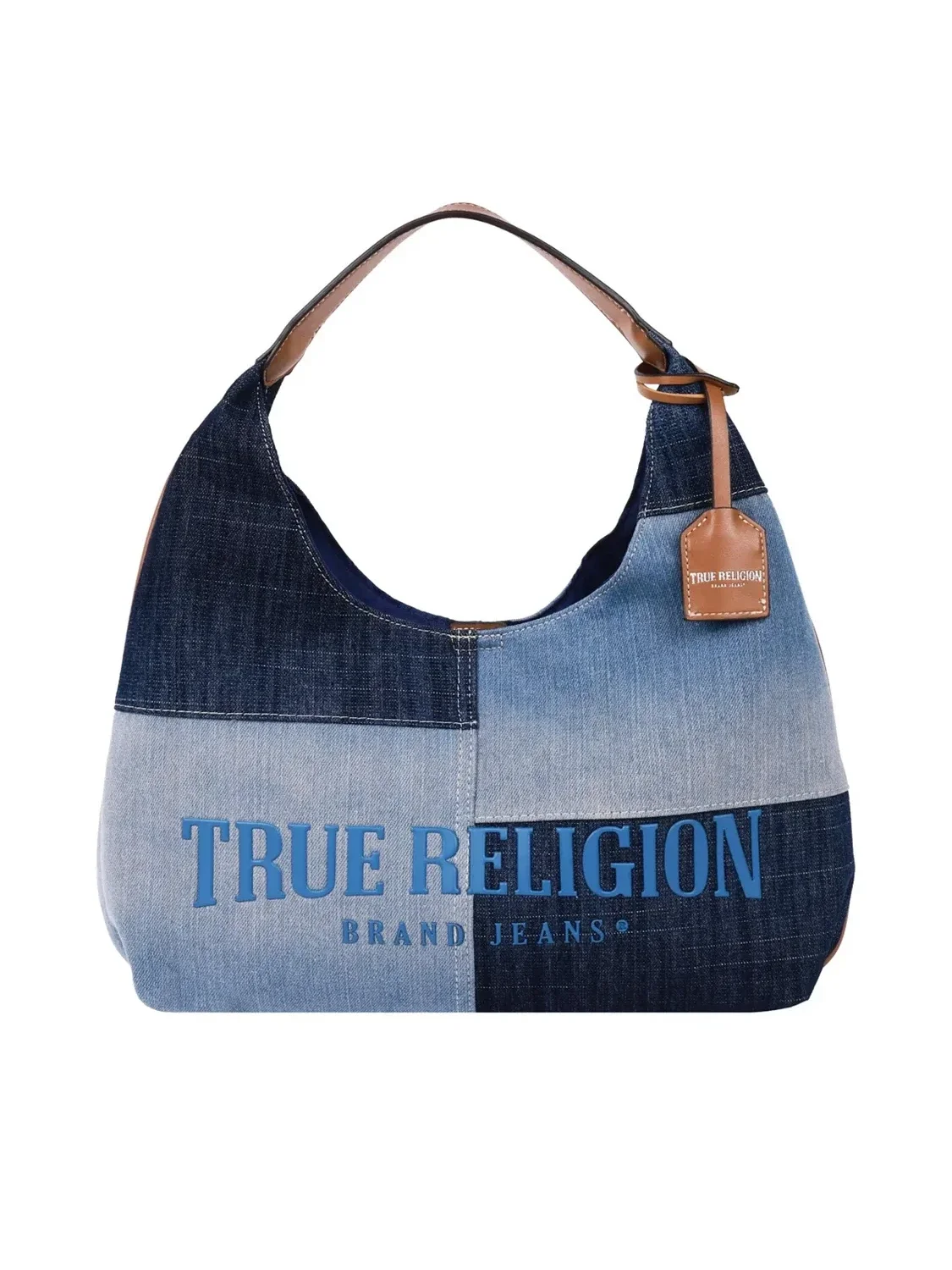 Bolso Hobo Patchwork en Denim