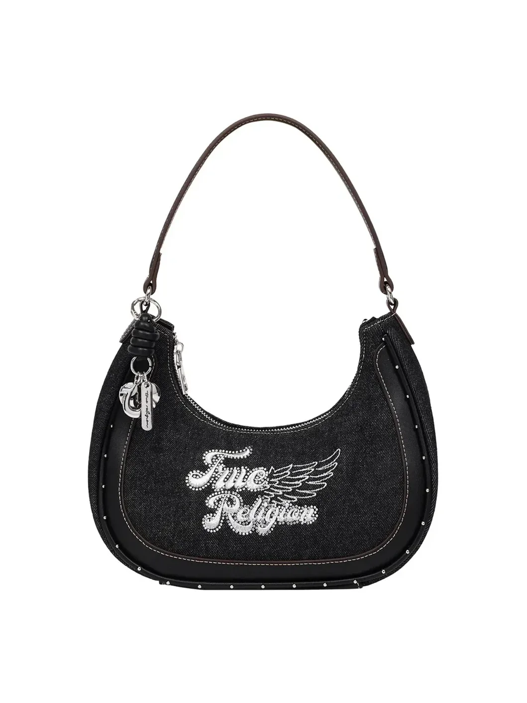Bolso Hobo con Motivo de Alas - imagen 1