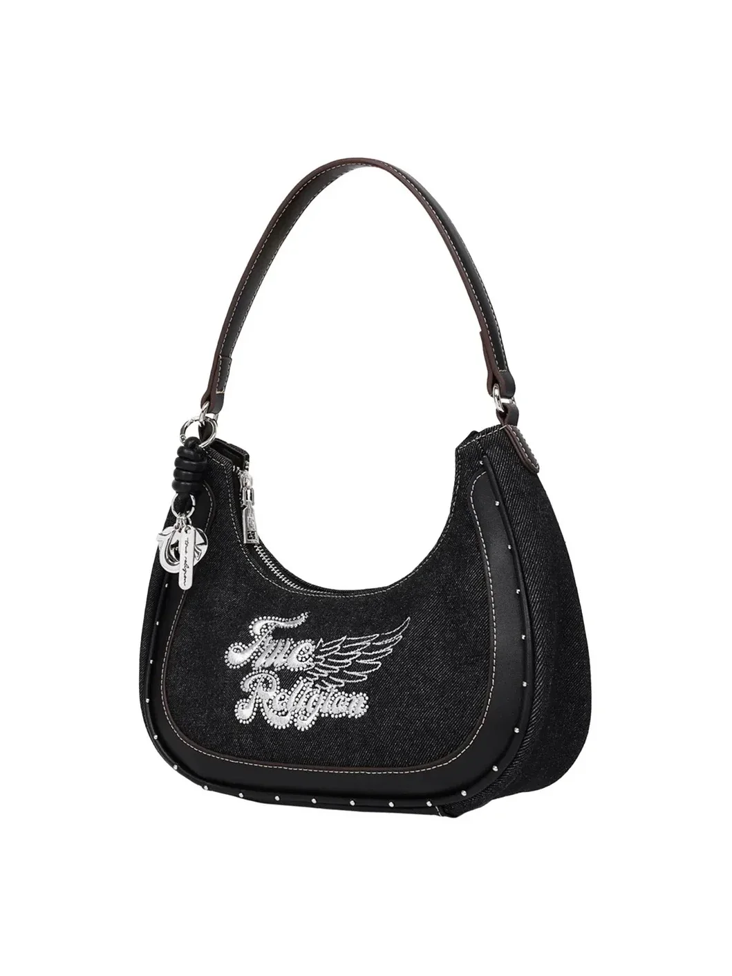 Bolso Hobo con Motivo de Alas - imagen 3