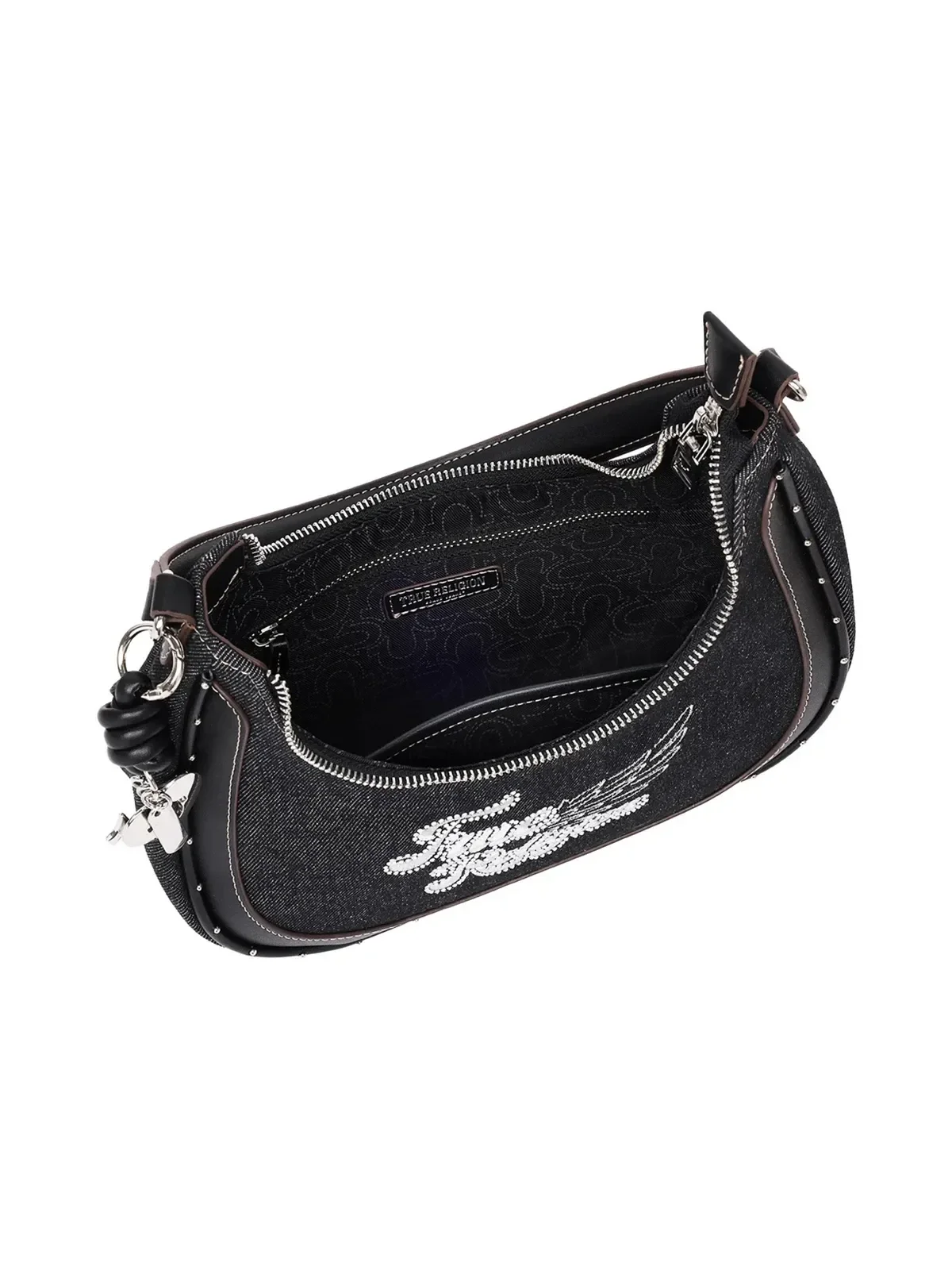 Bolso Hobo con Motivo de Alas - imagen 5