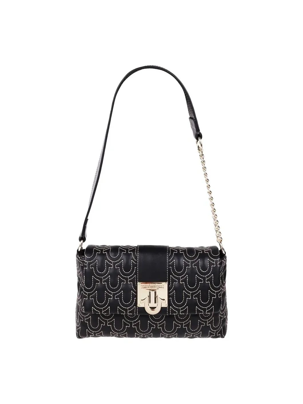 Bolso de Hombro Horseshoe Quilt Logo Plaque Flap - imagen 1