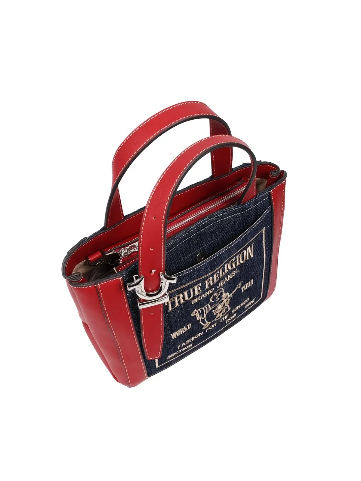 Bolso Tote Arvin Buddha Motif Crossbody - imagen 5