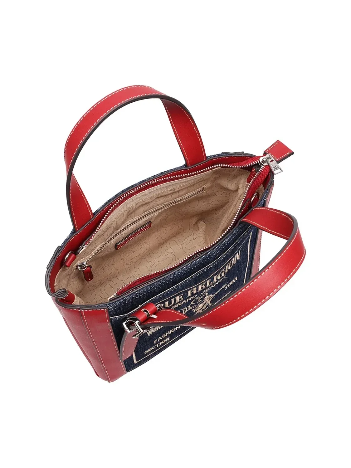 Bolso Tote Arvin Buddha Motif Crossbody - imagen 6