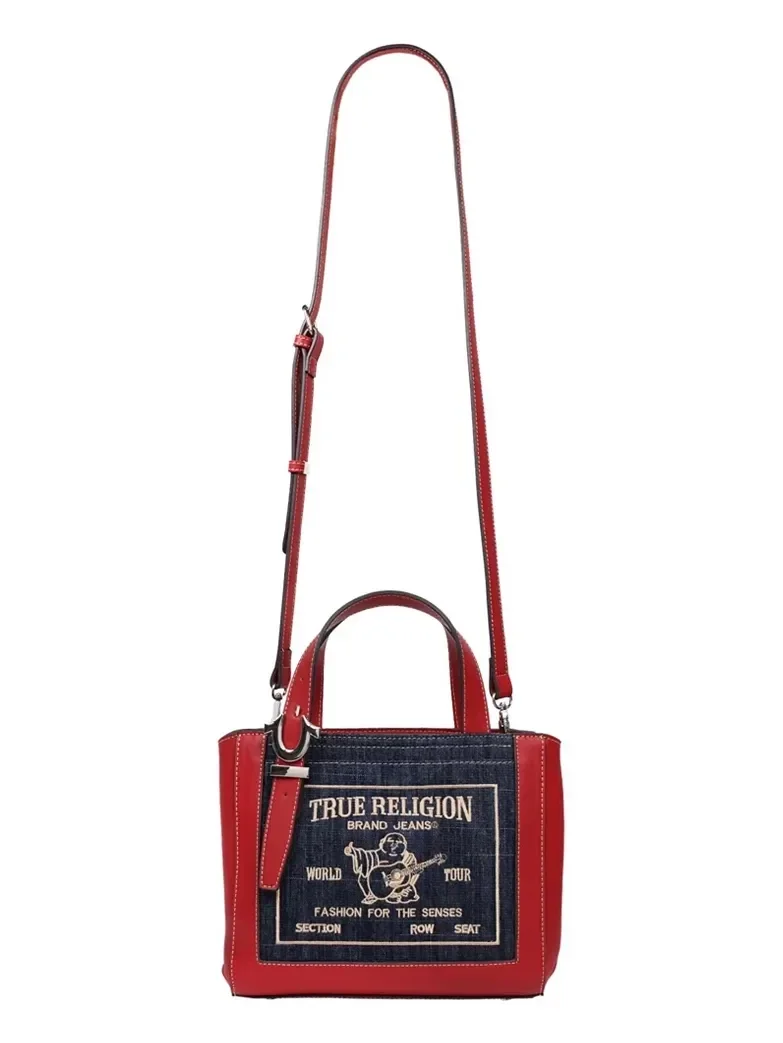 Bolso Tote Arvin Buddha Motif Crossbody - imagen 7