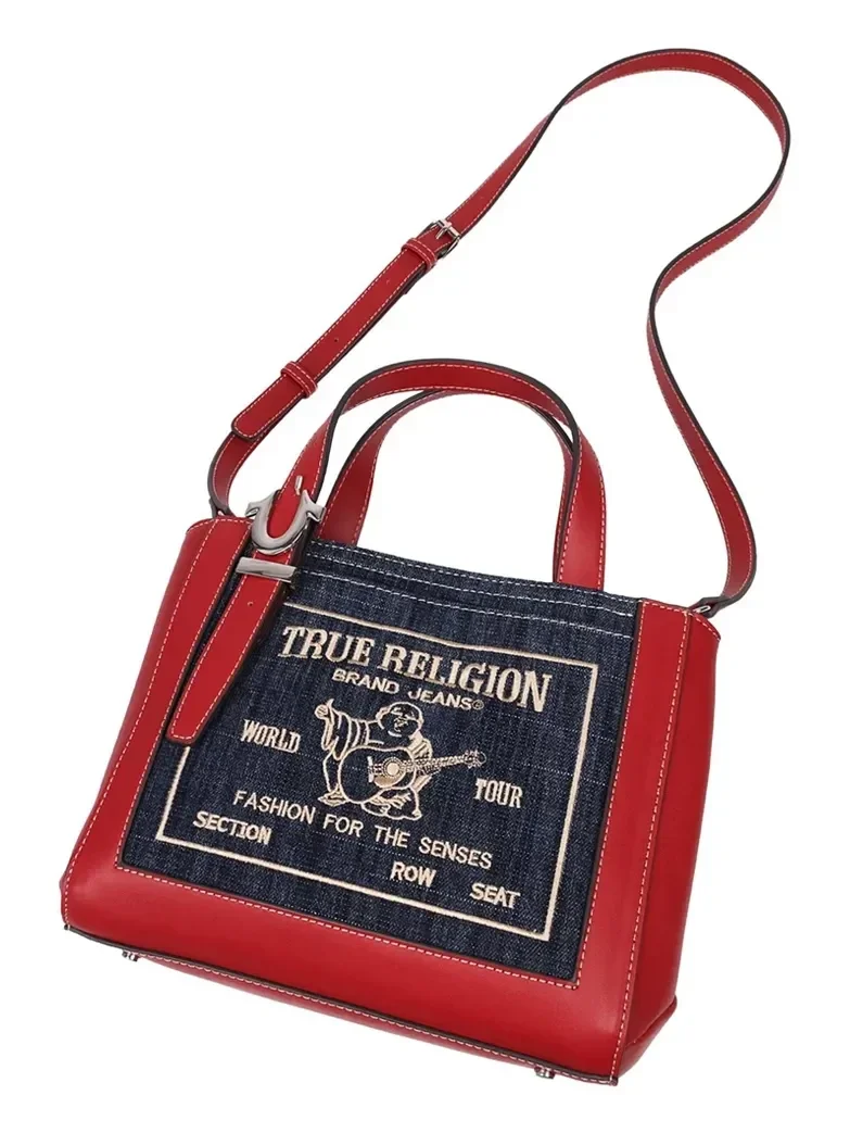 Bolso Tote Arvin Buddha Motif Crossbody - imagen 8