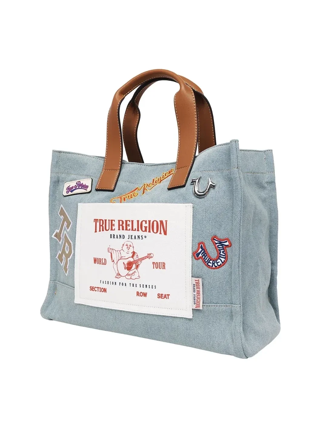 Bolso Tote Andy Multi Patch en Denim - imagen 2