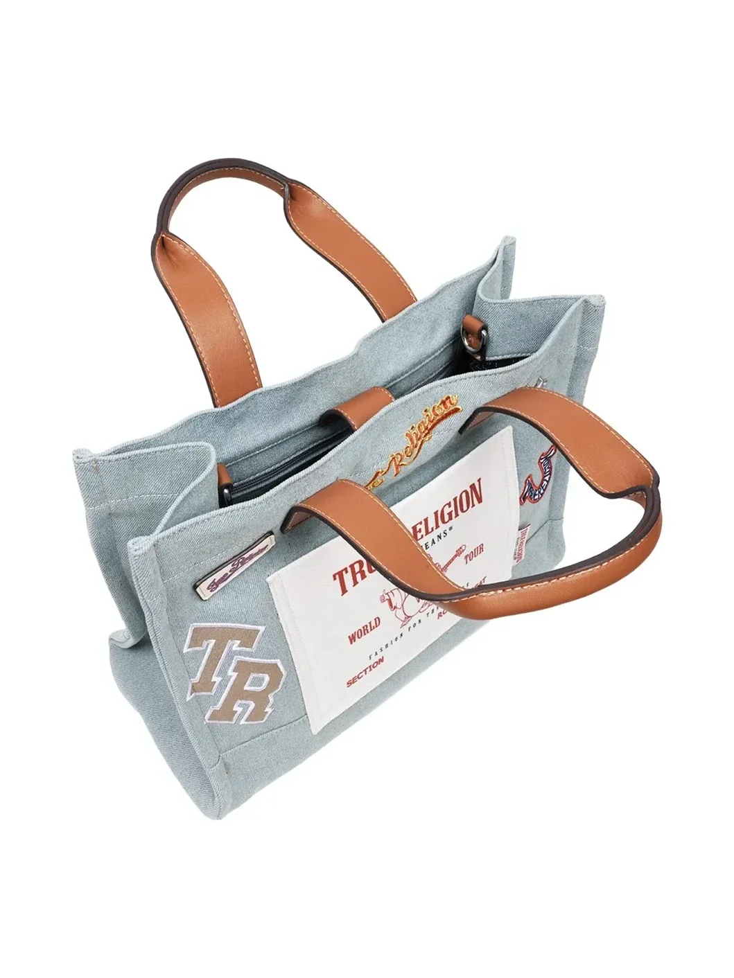 Bolso Tote Andy Multi Patch en Denim - imagen 5